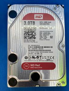 WD Red 3TB WD30EFRX HDD　Western Digital　64MB　Cache SATA　3.5インチ