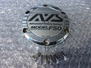 ★未使用!★YOKOHAMA ヨコハマ AVS MODEL F50 ホイールキャップ センターキャップ 1個 外径約78mm 厚み約10mm / R2-1559