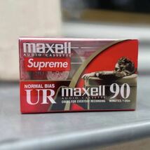 Supreme Maxell Cassette Tape シュプリーム マクセル カセット テープ 1本_画像2