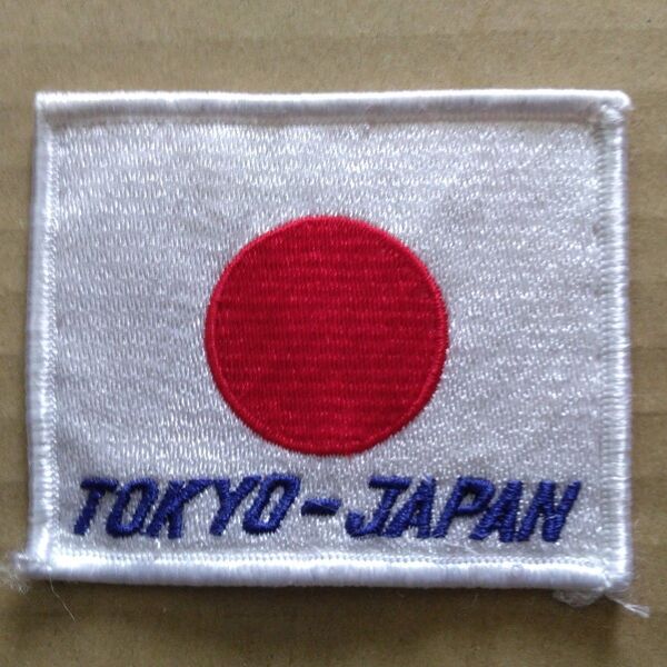 ワッペン 日本国旗 TOKYO-JAPAN