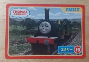 非売品 新品未使用 きかんしゃトーマスとなかまたち THOMAS＆FRIENDS エミリー EMILY トーマス カード 19