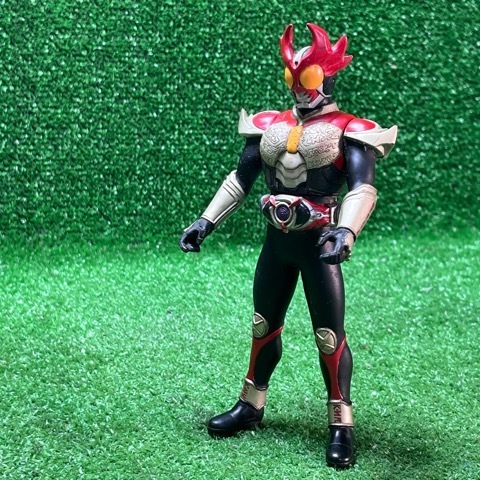 仮面ライダー　アギト　ソフビ人形　フィギュア　身長18センチ　中古