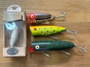 FSA-00417-47 HEDDON ヘドン チャガー スプーク ジュニア LUCKY13 ラッキー13 箱入り等 4点