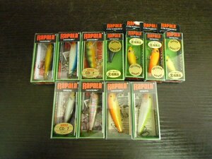 FSA-00574-47 RAPALA ラパラ CD-3 CD-5 CD-7 カウントダウン 箱入 ミノー 11点