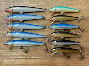 FSA-00579-47 RAPALA ラパラ F-7 F-9 フローティング ミノー 11点