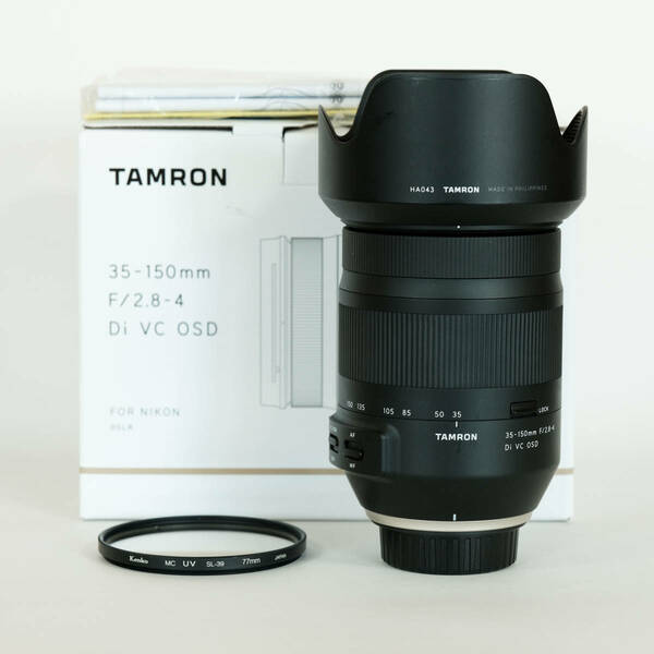 [フィルター付] TAMRON 35-150mm F/2.8-4 Di VC OSD (Model A043N) [ニコンF用] / Nikon Fマウント / フルサイズ