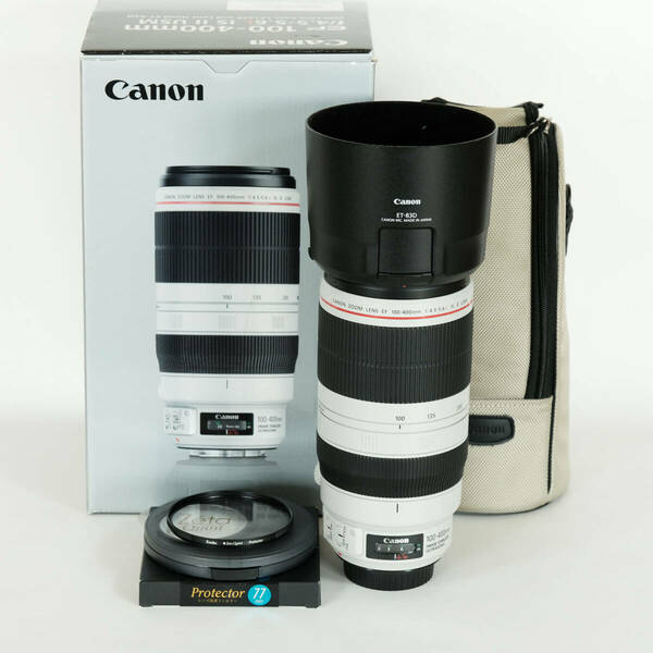 [美品｜高級フィルター付] Canon EF100-400mm F4.5-5.6L IS II USM / キヤノンEFマウント / フルサイズ