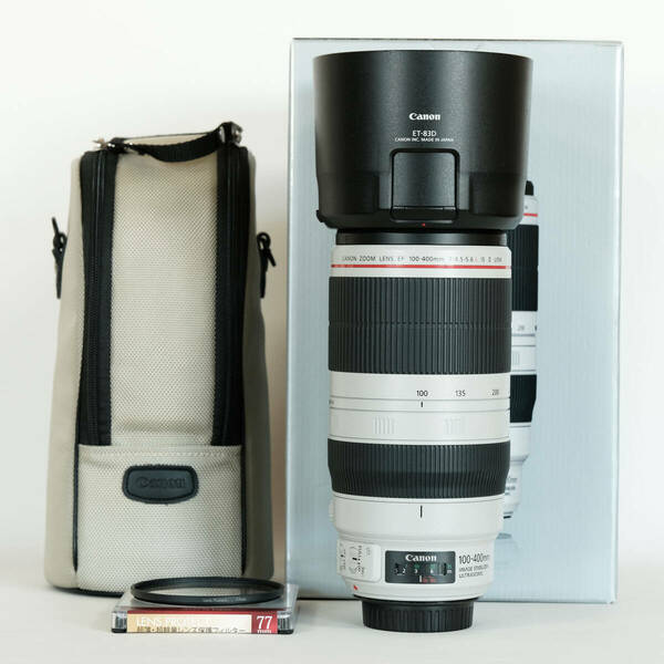 [美品｜フィルター付] Canon EF100-400mm F4.5-5.6L IS II USM / キヤノンEFマウント / フルサイズ