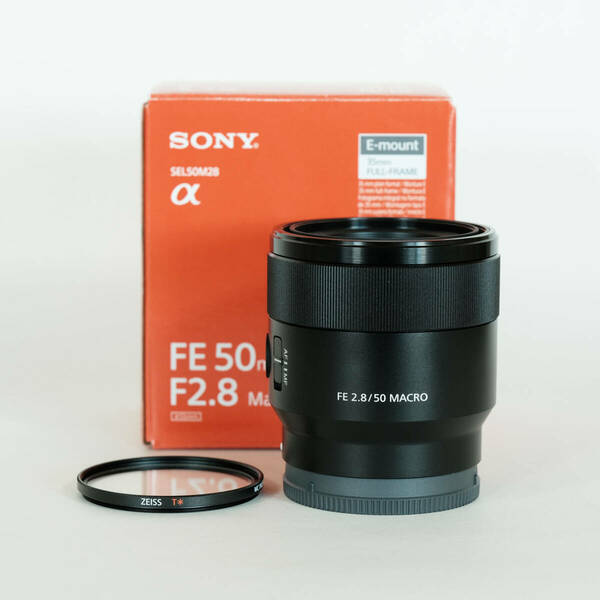 [極美品｜純正フィルター付] SONY FE 50mm F2.8 Macro SEL50M28 / ソニーEマウント / フルサイズ