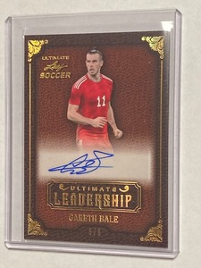 2022 Leaf Ultimate Soccer Autograph Gareth Bale 5/5 ガレス・ベイル 直筆サインカード