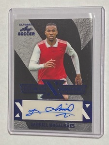 2022 Leaf Ultimate Soccer Autograph Gabriel Magalhaes /8 ガブリエル・マガリャンイス 直筆サインカード