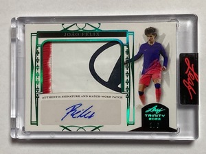 2022 Leaf Trinity Soccer Patch Jersey Autograph Joao Felix /6 ジョアン・フェリックス 実使用パッチジャージ直筆サインカード