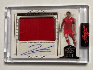 2022 Leaf Trinity Soccer Jersey Autograph Robert Lewandowski /35 ロベルト・レヴァンドフスキ 実使用ジャージ直筆サインカード