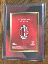 2023-24 Topps Deco AC Milan Autograph Leonardo /10 レオナルド 直筆サインカード_画像2