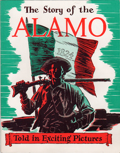 送料無料！アメリカ・アラモ砦のおみやげ「The Story of the ALAMO」冊子