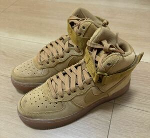 ☆1円～☆NIKE AIR FORCE 1 HIGH LV8 wheat/brown 訳あり