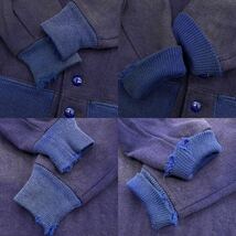 50's VINTAGE BUTWIN button stagium jacket wool navy 50年代 ビンテージ バトウィン ボタン ウール スタジアム ジャケット ネイビー F291_画像8