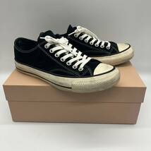 【27cm】 CONVERSE Addict CHUCK TAYLOR SB SUEDE OX black コンバース　アディクト チャックテイラー スエード ブラック (1CJ541) F349_画像2