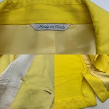 【50】 OLD GIANNI VERSACE Double Breasted Rayon Silk Jacket オールド ジャンニ ヴェルサーチ レーヨン シルク ダブル ジャケット F377_画像8