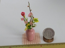 maco's miniature flower♪桃の節句アレンジ♪_画像3