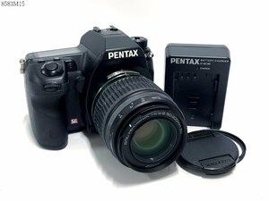 ★通電OK◎ PENTAX K-5 smc PENTAX-DA 1:4-5.6 50-200mm ED ペンタックス 一眼レフ デジタルカメラ ボディ レンズ 充電器 D-BC90 8583M15.