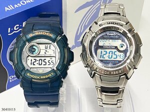 ★稼働品◎ CASIO カシオ G-SHOCK Gショック G-7000K G-2000 タフソーラー クォーツ イルカクジラ会議 腕時計 おまとめ 3041H15-2