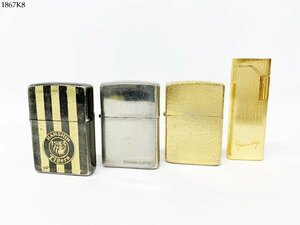 ★ZIPPO ジッポー 阪神タイガース/TITANIUM COATING/ゴールドカラー 無地/ジバンシィ 7000 オイルライター ガスライター 喫煙具 1867K8-20