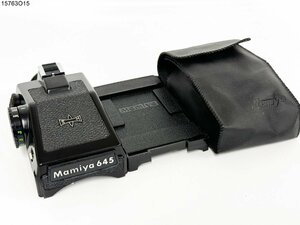 ★Mamiya マミヤ M645 PD プリズムファインダー 中判 カメラ アクセサリー ケース付 15763O15-12