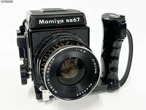 ★シャッターOK◎ Mamiya マミヤ RB67 PROFESSIONAL MAMIYA-SEKOR 1:3.8 f=90mm 中判カメラ ボディ レンズ グリップ 15785O8-14