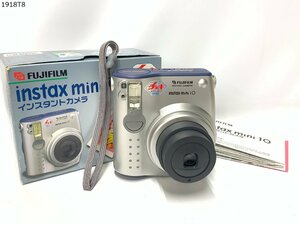 ★シャッターOK FUJIFILM フジフィルム チェキ instax mini 10 インスタックスミニ インスタントカメラ ポラロイドカメラ 説明書 1918T8-13