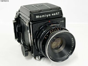 ★シャッターOK◎ Mamiya マミヤ RB67 PRO S MAMIYA-SEKOR 1:3.8 f=127mm 中判 カメラ ボディ レンズ 120フィルムホルダー 15876O15-11