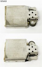 ★着火OK◎ ZIPPO ジッポー 加藤茶 加トちゃん CHOTTODAKEYO 1998年製 オイルライター シルバー 喫煙具 1836K8-20_画像4