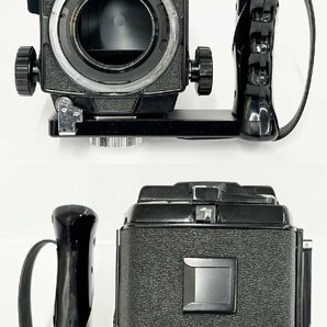 ★シャッターOK◎ Mamiya マミヤ RB67 PROFESSIONAL MAMIYA-SEKOR 1:3.8 f=90mm 中判カメラ ボディ レンズ グリップ 15785O8-14の画像2