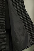 【和遊館】KOH051　日本製 ウールコート 千代田衿 和装用 ロングコート 黒色_画像4