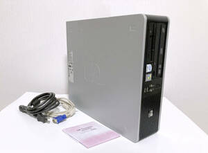 ★HP Compaq dc7800 SFF FDD付き Windows7 32bit Home Core2 Duo E6600