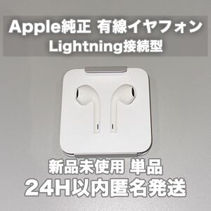 【まもなく在庫切れ販売終了】 Apple iPhone付属品 有線イヤフォン 純正