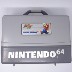 【取っ手破損、留め具無し】Nintendo64 収納ケース /収納ラック/キャリーケース/ゲームグッズ[Free Shipping]