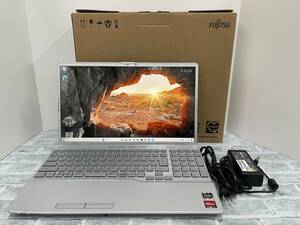 富士通 LIFEBOOK AH50/G2［AMD Ryzen 7 5700U/メモリ16GB/SSD512GB/DVD/Win11/15.6型/フルHD］ノートパソコン FMVA50G2SK 送料無料■N6J641