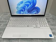 【超美品】富士通 LIFEBOOK AH45/H1［Intel Core i3-1115G4/メモリ8GB/SSD512GB/DVD/Win11/15.6型］2023年1月発表モデル 送料無料■N6J645_画像3