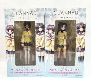 未開封品ですがパッケージに傷みあり CLANNAD クラナド コレクションフィギュア 3 全2種 一ノ瀬ことみ/藤林椋 2-6