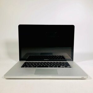 ジャンク MacBook Pro 15インチ (Early 2011) Core i7 2.0GHz/4GB MC721J/A