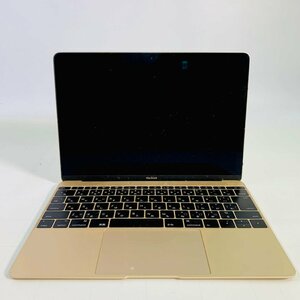 ☆MacBook 12インチ (Early 2016) ゴールド A1534 (EMC 2991)