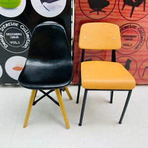 中古品 レアック・ジャパン デザインインテリアコレクション チェア CHAIR VOL.1 VOL.2 椅子 2種セット