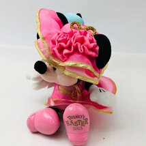 新品 東京ディズニーシー TDS ファッショナブル イースター 2015 ミッキー ミニー ペア ぬいぐるみ_画像4