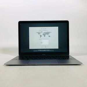 動作確認済み MacBook 12インチ (Early 2015) Core M 1.2GHz/8GB/SSD 512GB スペースグレイ MJY42J/A