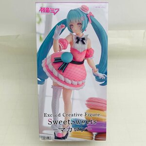 新品未開封 フリュー Exc∞d Creative Figure Sweet Sweets マカロン 初音ミク