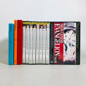 中古 DVD 新世紀エヴァンゲリオン TVアニメシリーズ 1~8巻 + 旧劇場版 + 新劇場版 セット QのみBlu-ray