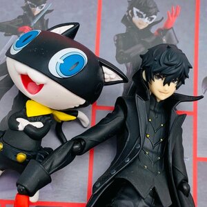 難あり中古品 マックスファクトリー フィグマ figma 363 ペルソナ5 P5 ジョーカー PERSONA5 モルガナ キラーン顔 特典