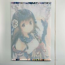 中古品 うたわれるもの斬 みつみ美里書き下ろし 購入特典B2タペストリー とらのあな_画像5