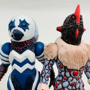 中古品 ウルトラマンメビウス&ウルトラ兄弟 ウルトラ怪獣シリーズ2006 SP ガッツ星人 ナックル星人 2種セット